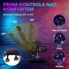 Extralink Gaming | Spēļu krēsls | biroja, grozāms, kausa, melns, G-524
