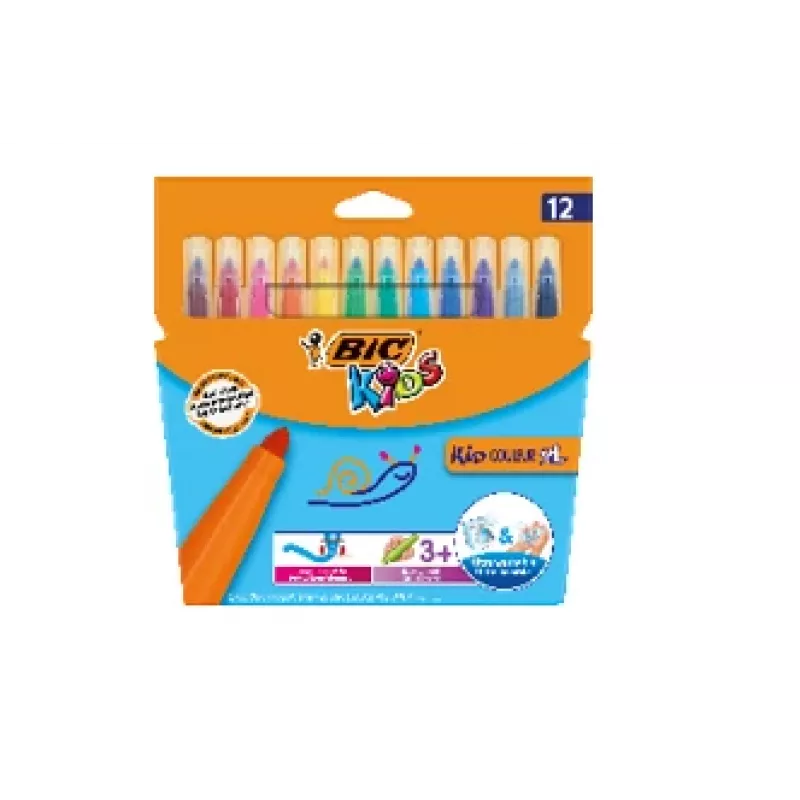 Flomāsteru komplekts BIC Kid Couleur XL daudzkrāsains