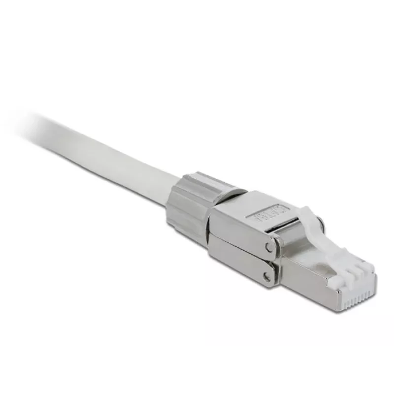 Vadu savienotājs DeLOCK 86477 RJ-45 Pelēks