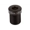 AXIS - CCTV objektīvs - fiksēts fokusa attālums - fiksēta diafragma - 9,1 mm (1/2,8) - M12 savienotājs - 8 mm - f/1,6 (10 gab. iepakojumā) - paredzēts AXIS P3904-R M12 tīkla kamerai, P3905-R M12 tīkla kamerai