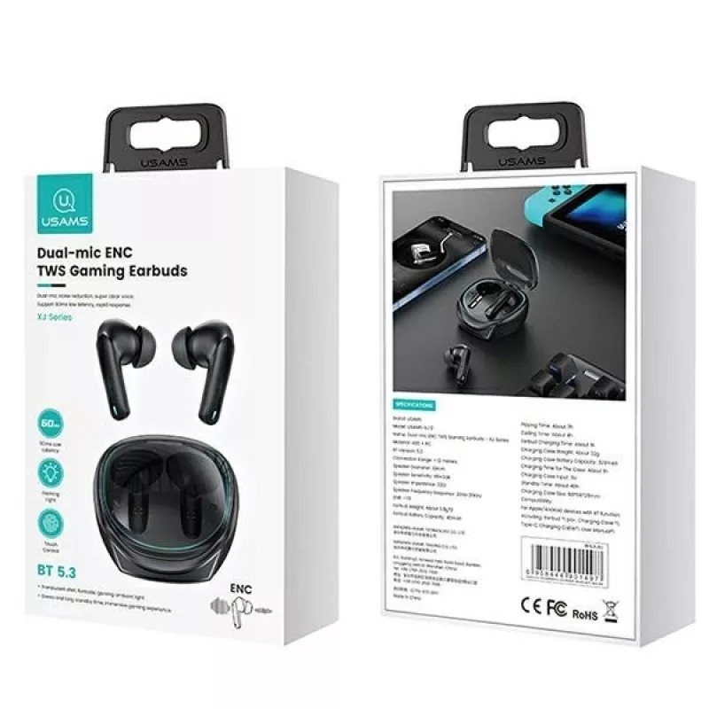 Bluetooth austiņas Usams XJ13 Gaming