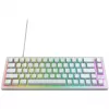CHERRY K5V2 Compact klaviatūra spēlēm USB QWERTY angļu balta 67 taustiņi RGB LED