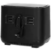 Karstā gaisa friteris Severin FR 2453 Double 3.25 L 2850 W melns sudrabains