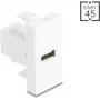 USB 2.0 Type-A to Type-B kabeļa adapteris, DELOCK 90907, Easy 45 modulis