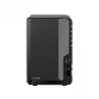 Synology DS225+ 2 Bay NAS galddators Intel® Celeron® J4125 2 GB DDR4 Synology DSM Melns - tikai Synology HDD
