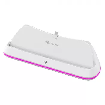 Uzlādes sistēma Subsonic SA5708 PlayStation Portal vadu savienojumam, melna/balta