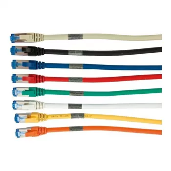komutācijas kabelis RJ45 - CAT6A 500Mhz - 0,25 m - oranžs - S-STP(S/FTP) - AWG26 - LSZH - Synergy 21