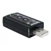 DeLOCK USB Sound Adapter 7.1 - Skaņas karte - Stereo - USB (61645)