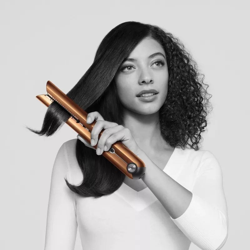 Dyson HS07 Corrale Copper/Nickel matu taisnotājs