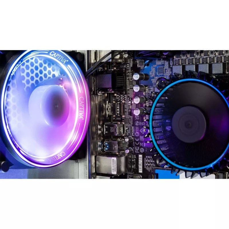 Dators Captiva CAPTIVA PC Advanced Gaming R92-769 Ryzen 7 5700X 32 GB SSD 1 TB RTX 5060 Ti 8 GB Windows 11 Home 64 bitu