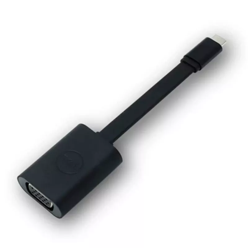 USB Type-C uz VGA adaptera pārveidotājs Dell 470-ADFQ — USB-C uz VGA video adapteris