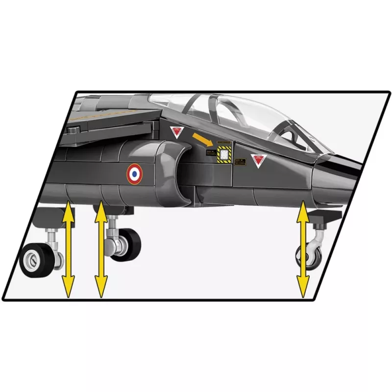 Celtniecības bloki COBI Alpha Jet Bruņotie spēki 364 gabali