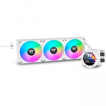 Universāls šķidruma dzesētājs Thermaltake TH360 V2 Ultra EX ARGB 12 cm balts