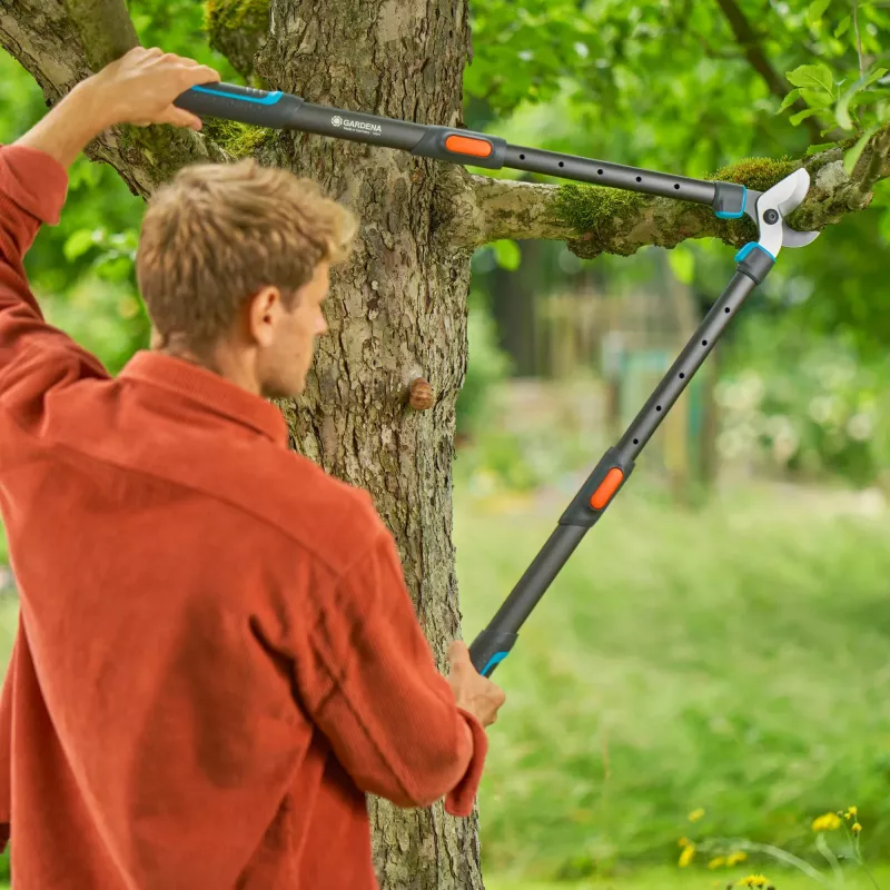 Gardena zaru grieznes TeleCut Pro L pelēks/tirkīzzils 65cm - 90cm (12041-88)