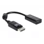 Video kabeļa adapteris DeLOCK 61849 0,125 m DisplayPort uz HDMI