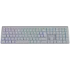 CANYON tastatūra HKB-W11 UK/US RGB divu režīmu bezvadu pelēka
