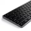 Satechi plāns W3 tastatūra USB-C ar ciparu paneli (pelēka)