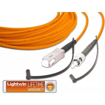 Lightwin High Quality Simplex LWL komutācijas kabelis, MM OM2, SC - ST LWL komutācijas kabelis (LSP-50 SC-ST 2.0)