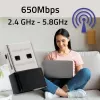 Ātrgaitas bezvadu mini USB Wi-Fi adapteris