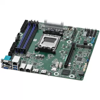 Mātesplate ASRock EPYC4000D4U KNOLL3 X300 Micro ATX Socket AM5 DDR5 4 DIMM 48 GB SATA III Gigabit LAN