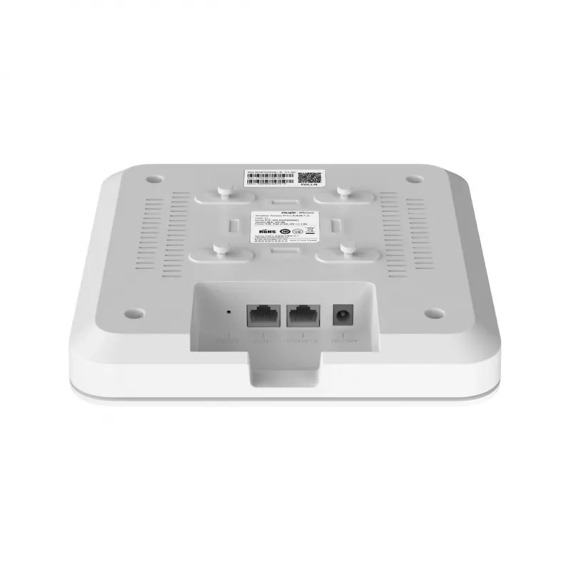Bezvadu piekļuves punkts Reyee RG-RAP2200(E) — divjoslu 2,4/5 GHz, 1267 Mbit/s, PoE, balts