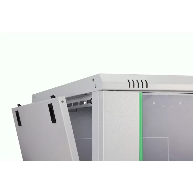 Wall-mounted rack cabinet DIGITUS Dynamic‑N 7U 19 inch 600x600 mm, unmounted, IP20, key lock