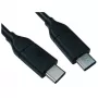 Origin Storage USB 3.1 Type C (V) to Type C (V) Kabelis, USB C, USB C, Melns