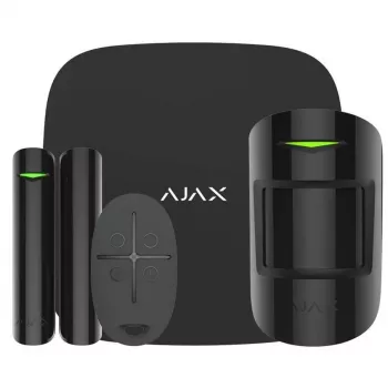 Drošības signalizācija STARTERKIT/Melns 38169 Ajax