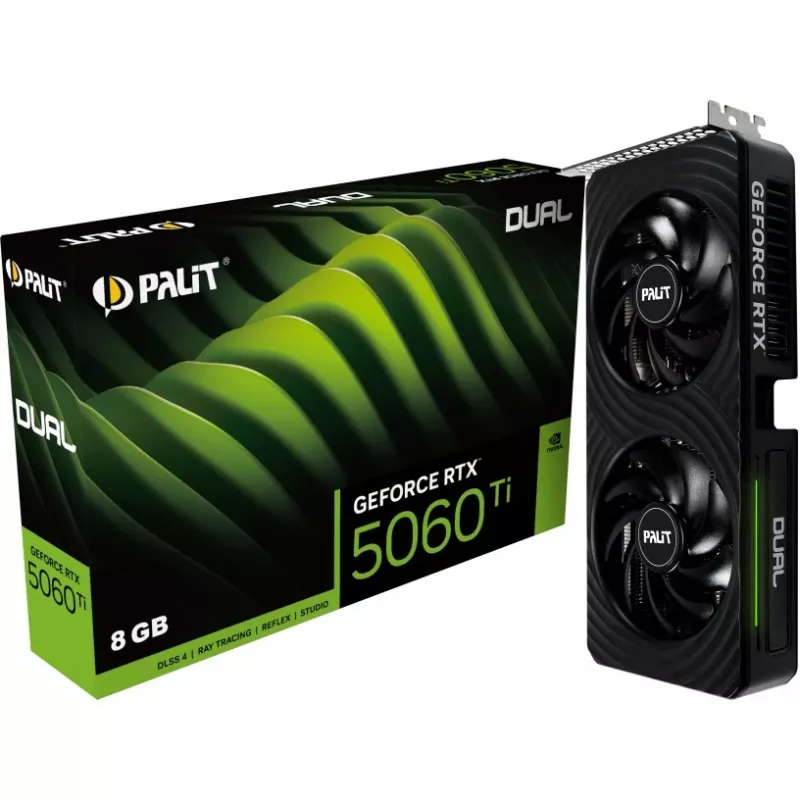 Palit GeForce RTX 5060 Ti Dual 8GB GDDR7 grafikas karte