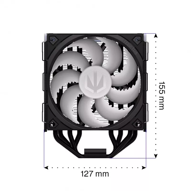 Endorfa Fera 5 Melns ARGB CPU dzesētājs