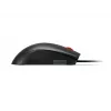 Vadu USB-A pele Lenovo 120 — melna, piemērota abām rokām, 1600 DPI, 3 pogas, 1,5 m kabelis