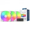 MONTECH HP140 ARGB PWM 140mm balts 3 iepakojumā