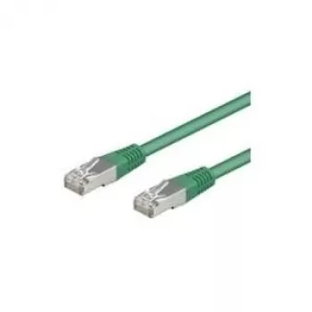 Wentronic Goobay CAT 5e plāksterkabelis, F/UTP, zaļš, 5 m - CCA vara maisījums (50183)