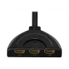 LogiLink - Video/Audio dalītājs/pārslēdzējs - 3 x HDMI - galddatoriem