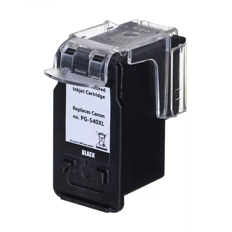 Tintes kasetne Superbulk aizvietotāja Canon PG-540XL, melna, 25 ml, MPN B-C540