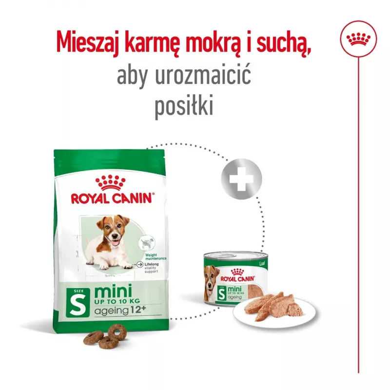 ROYAL CANIN Mini Ageing Adult +12 - sausā suņu barība - 3,5 kg