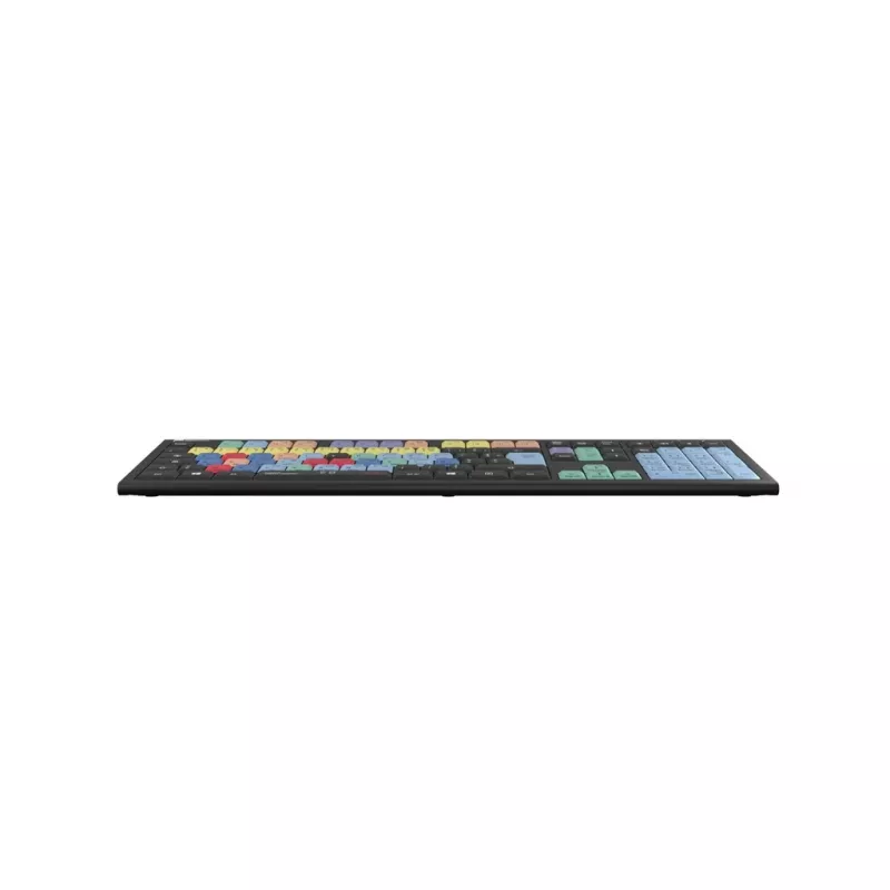 Klaviatūra Logickeyboard LKB-CBASE-A2PC-FR Universāla USB AZERTY franču valoda Melna