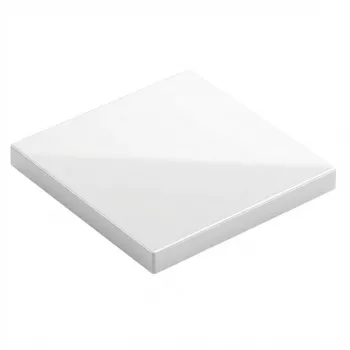 Virsmas vadības panelis GIRA S3000 Bedienaufsatz System 55 tīri baltā krāsā (modelis 536003)