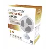 Esperanza EHF003WE, 12'' galda ventilators, balts un pelēks