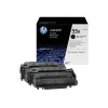HP 55X 2 iepakojumi lielas ietilpības melns oriģinālais LaserJet tonera kārtridžs
