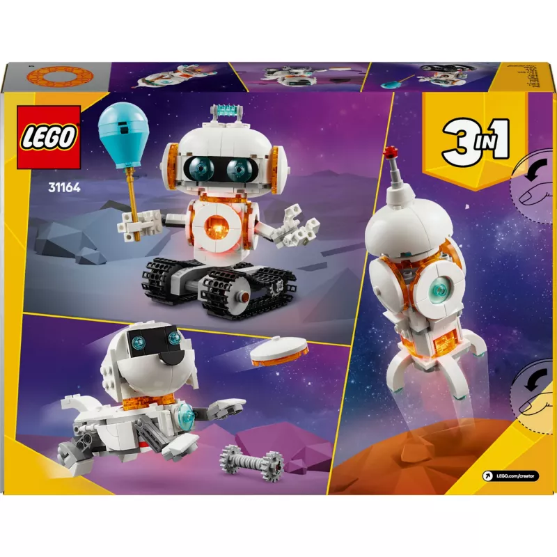 LEGO CREATOR 3 IN 1 31164 Kosmosa robots