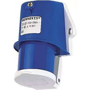 MENNEKES Elektrotechnik GmbH & Co. KG 847 Kontaktligzda zila (847)
