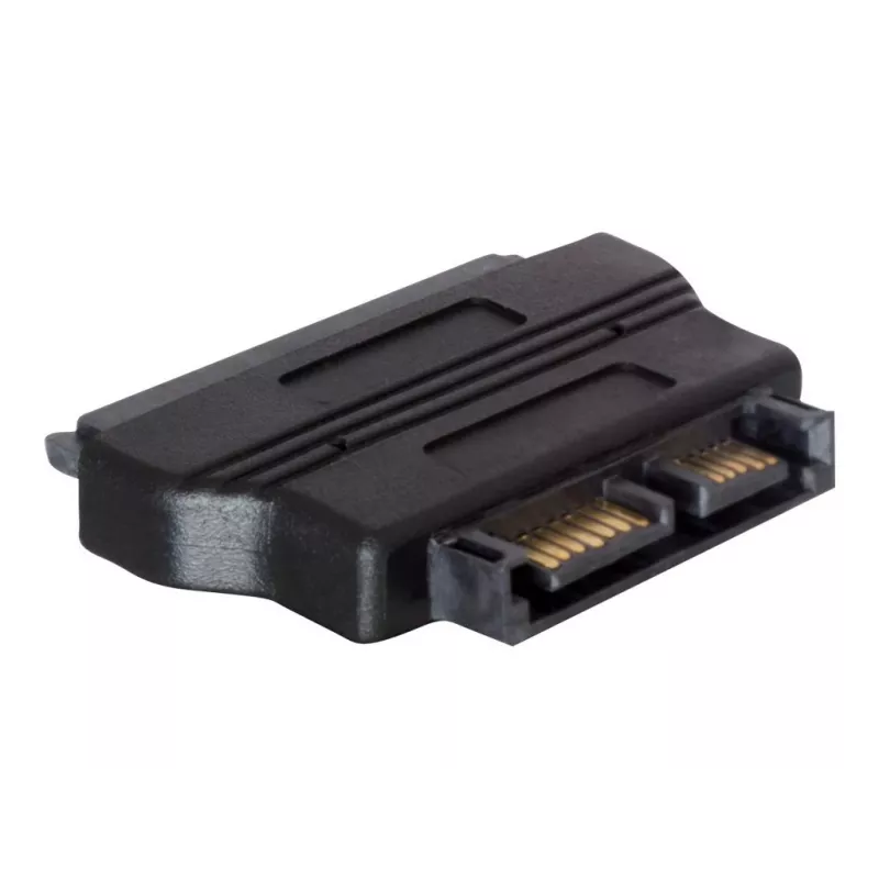 Adapter SATA SATA 22-pin FM SATA 13-pin M Melns DeLOCK
