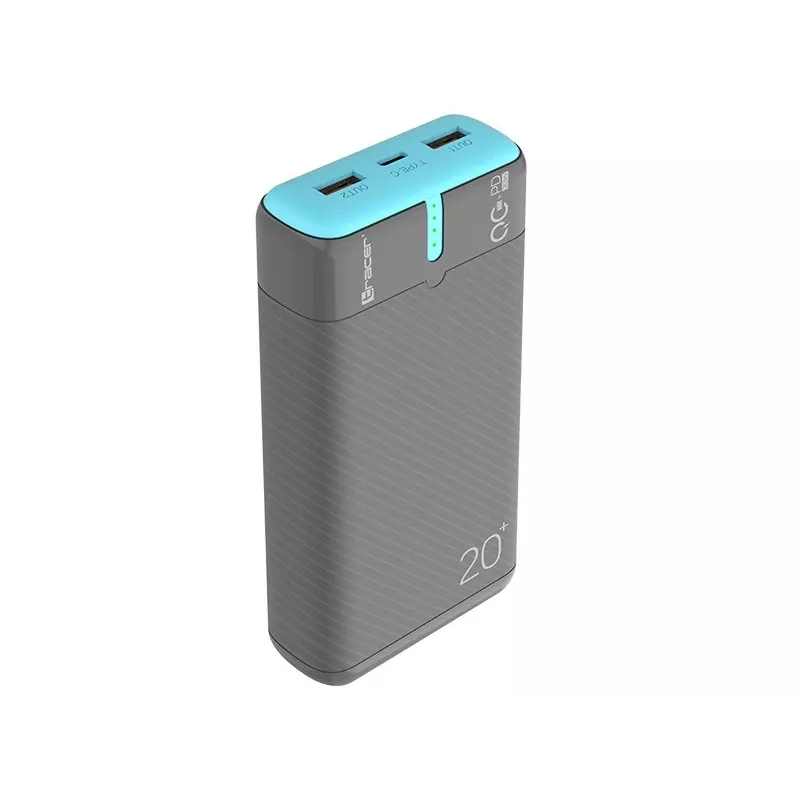 Tracer EnerGen 20000 mAh Melns, Zils