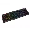 Mehāniskā spēļu tastatūra MSI Strike Pro W Silent US izkārtojums RGB fona apgaismojums, vadu, klusie taustes slēdži