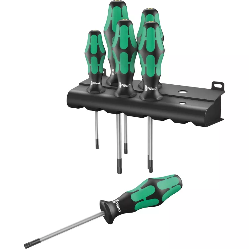 Wera Kraftform Plus TORX komplekts, standarta skrūvgriezis