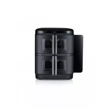 Fritieris SEVERIN FR 2468 S-Fry Duo Stack 2-in-1 gatavošanas ietilpība, divu grozu dizains