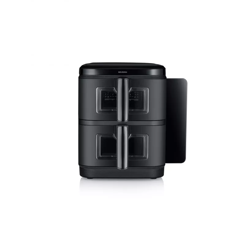 Fritieris SEVERIN FR 2468 S-Fry Duo Stack 2-in-1 gatavošanas ietilpība, divu grozu dizains