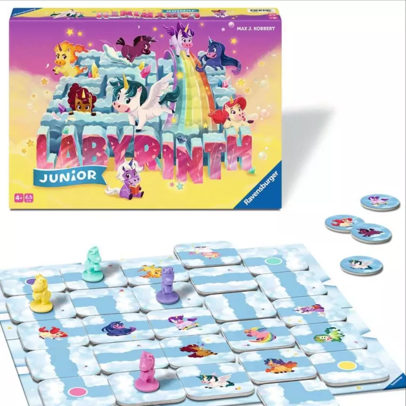 Galda spēle Ravensburger 23046 — uz flīzēm balstīta ģimenes spēle, 15 min spēles laiks, vecumam 4+