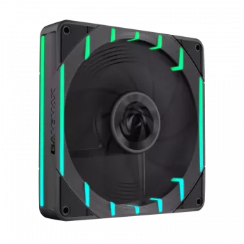 GAMEMAX TORNADO T14 ARGB-R 140mm korpusa ventilators - melns